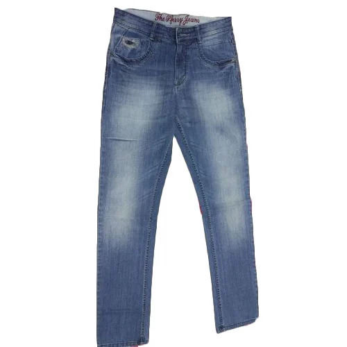 Men Jeans - Pattern: Dyed