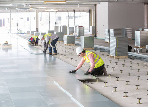 Raised Flooring - Feature: Anti-Aging