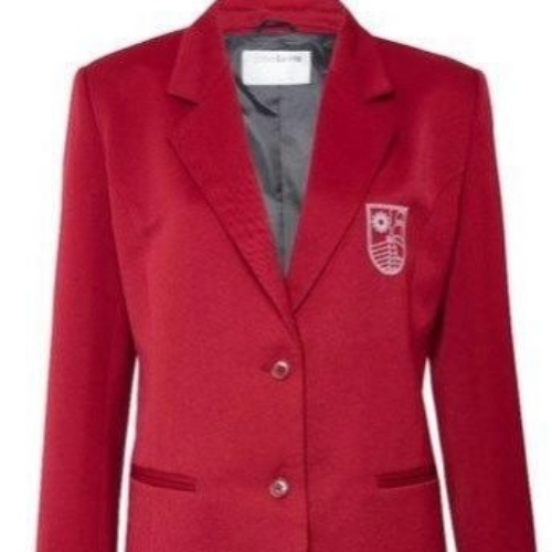 Red School Uniform Blazer