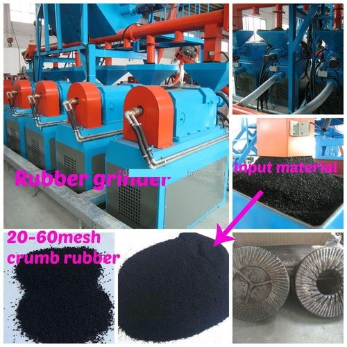 Tire Recycling Machinery Rubber Grinding Machine