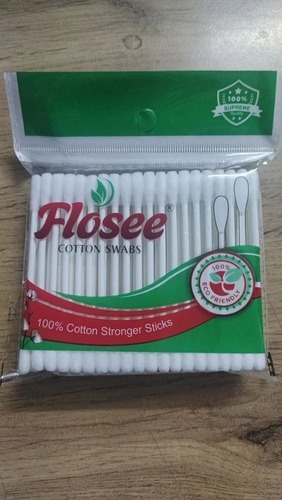 Cotton Earbuds with Paper Sticks