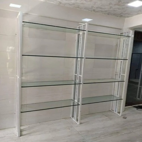 Glass Display Rack - Color: Metel