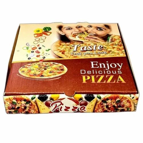 Printed Paper Pizza Box