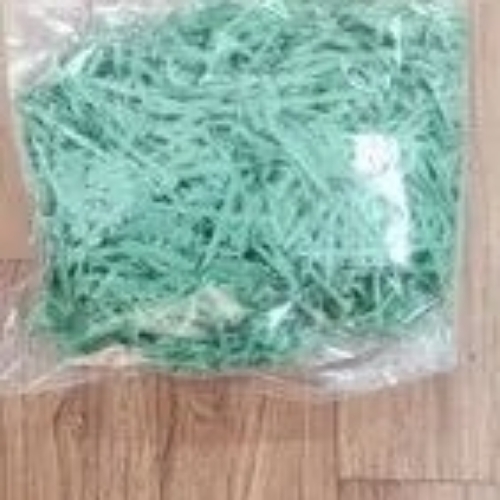 Shredded colored paper
