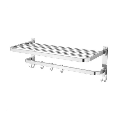 SS Bathroom Wall Shelf