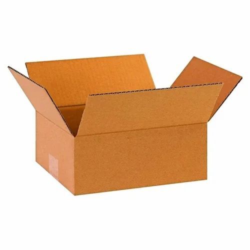 Brown Rectangular Corrugated Box By Vimal Packers