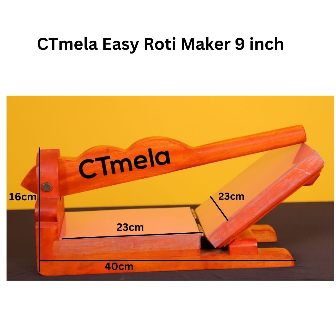 CTmela wooden easy roti maker & chapati maker