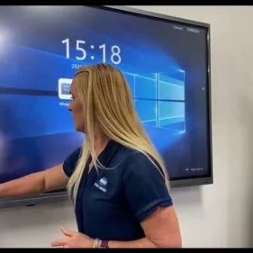 Interactive Flat Panel Display