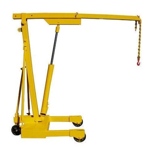 Material Handling Crane - Color: Yellow