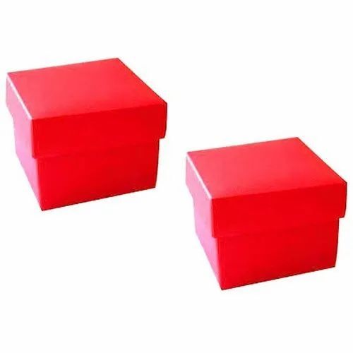 Red Laminated Corrugated Box