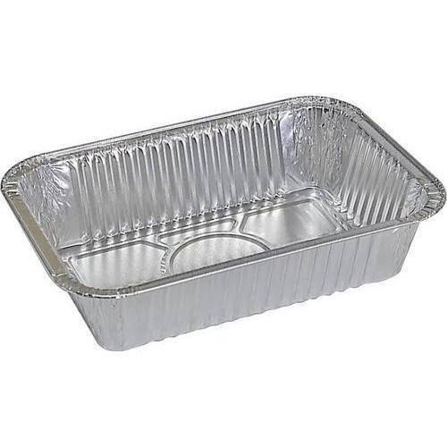 Silver Aluminium Foil Container