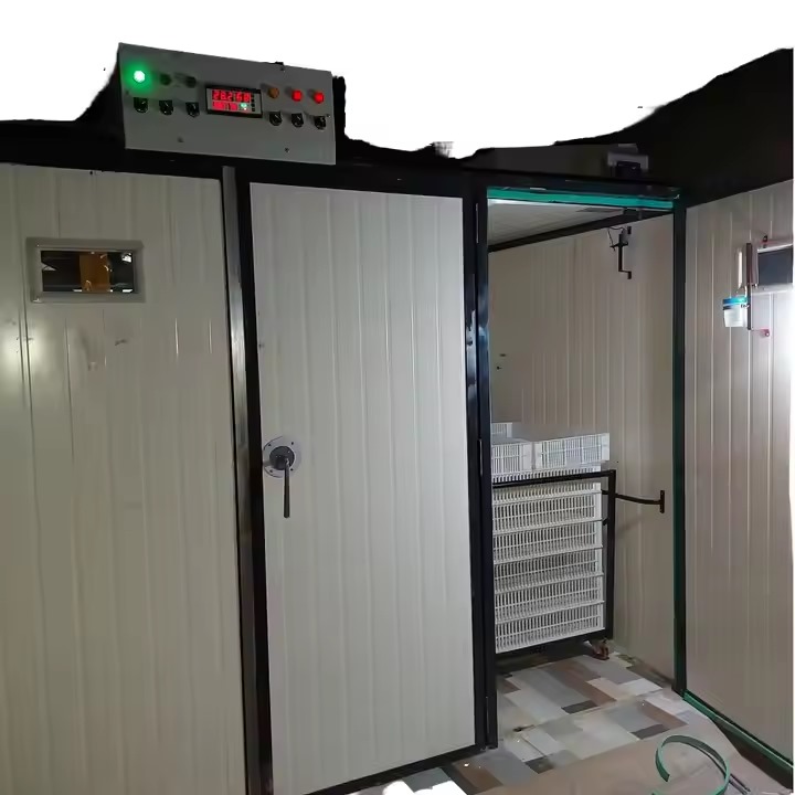 High Hatching Rate Automatic Incubator 16000 Egg Capacity Chicken Duck Turkey Ostrich Goose Emu PC Material New Condition Price