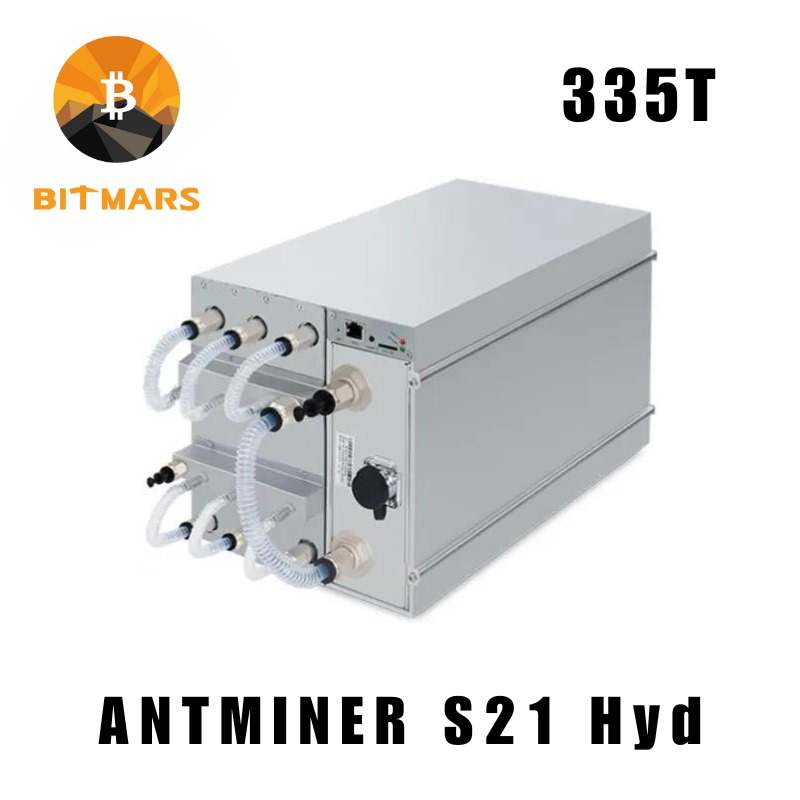 New Original 100% Available Home Delivery BITMAIN Antminer S21 Hyd 335T BTC Miner