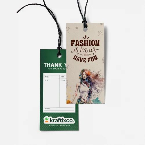 Printed Clothing Hang Tag
