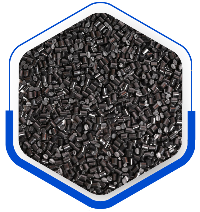 Black Plastic Granules