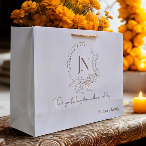 Customized Wedding Paper Bags