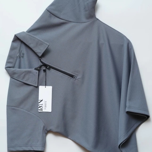 Grey Collared T Shirt