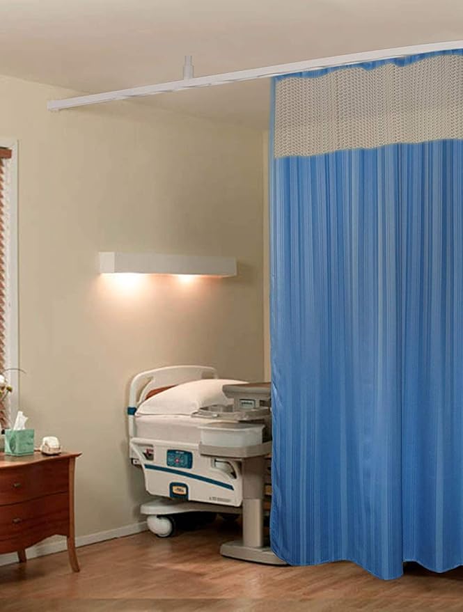 Lushomes Hospital Curtains Blue - Design: Modern