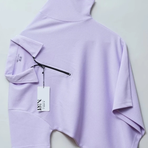 Purple Collared T Shirt
