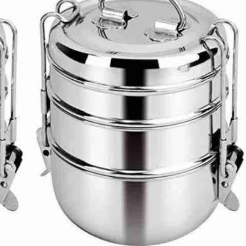 Steel 3 tire Lunch box