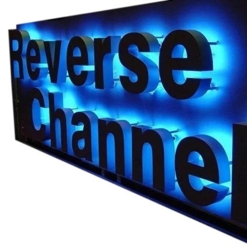 3d Vinyl Glow Sign Board