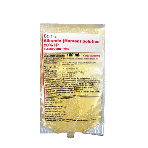 Baxter Human Albumin 20% 100ml