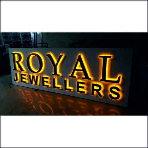 Block Letter Sign Board - Application: Outdoor