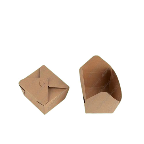 Brown Kraft Paper Food Packaging Box