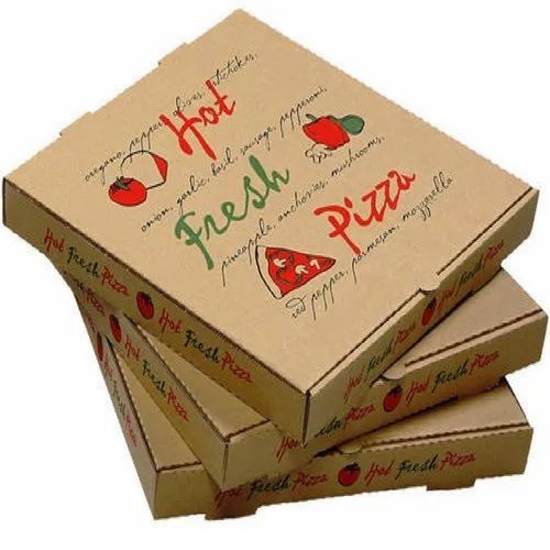 Corrugated Paper Pizza Packaging Box