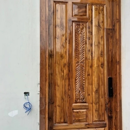 Exterior Teak Wood Door