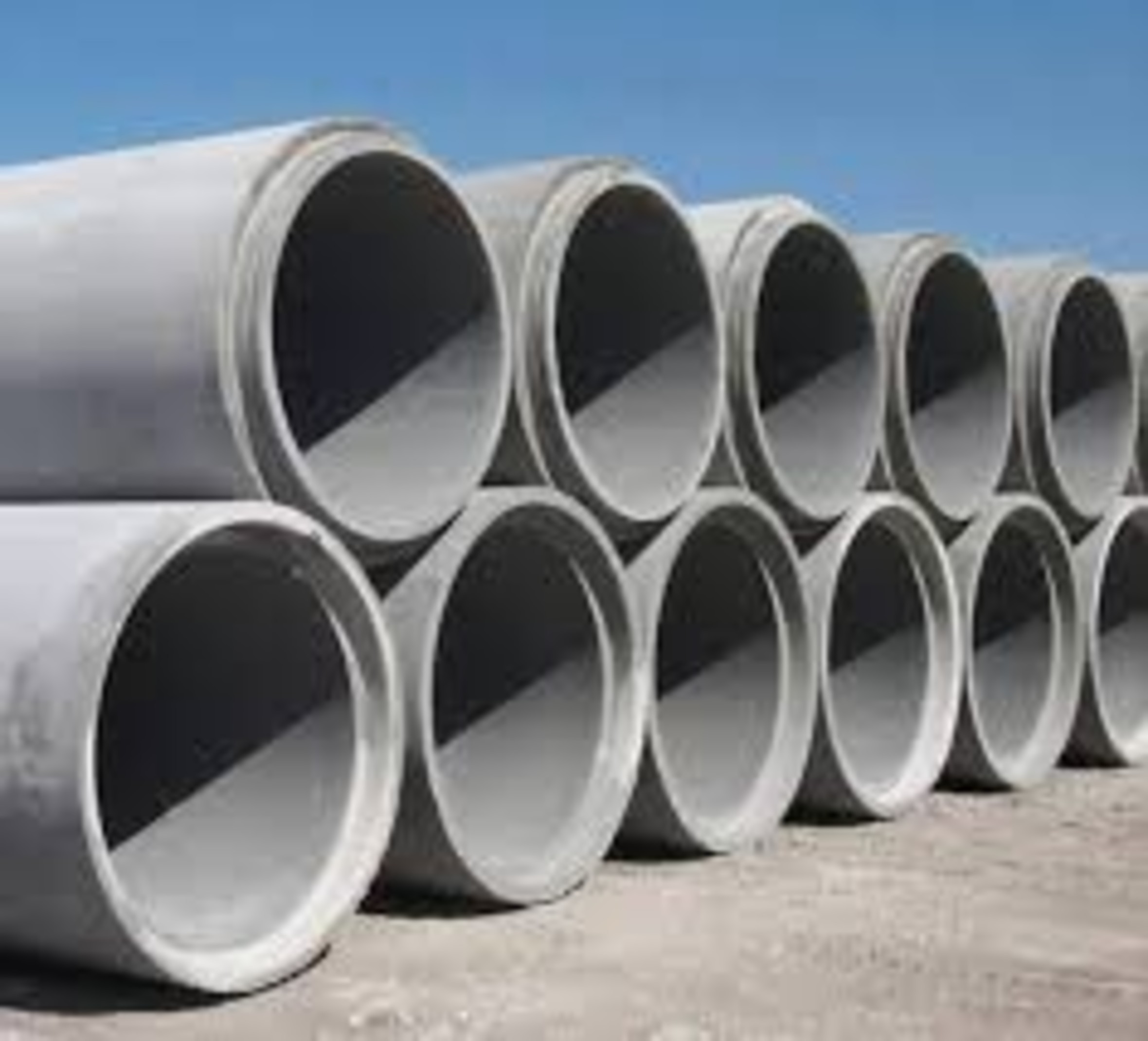 Rcc Concrete Pipes - Color: Gray