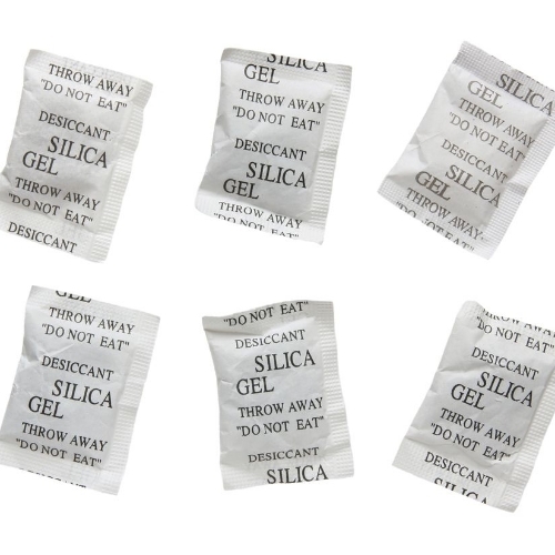 White Silica Gel Packets
