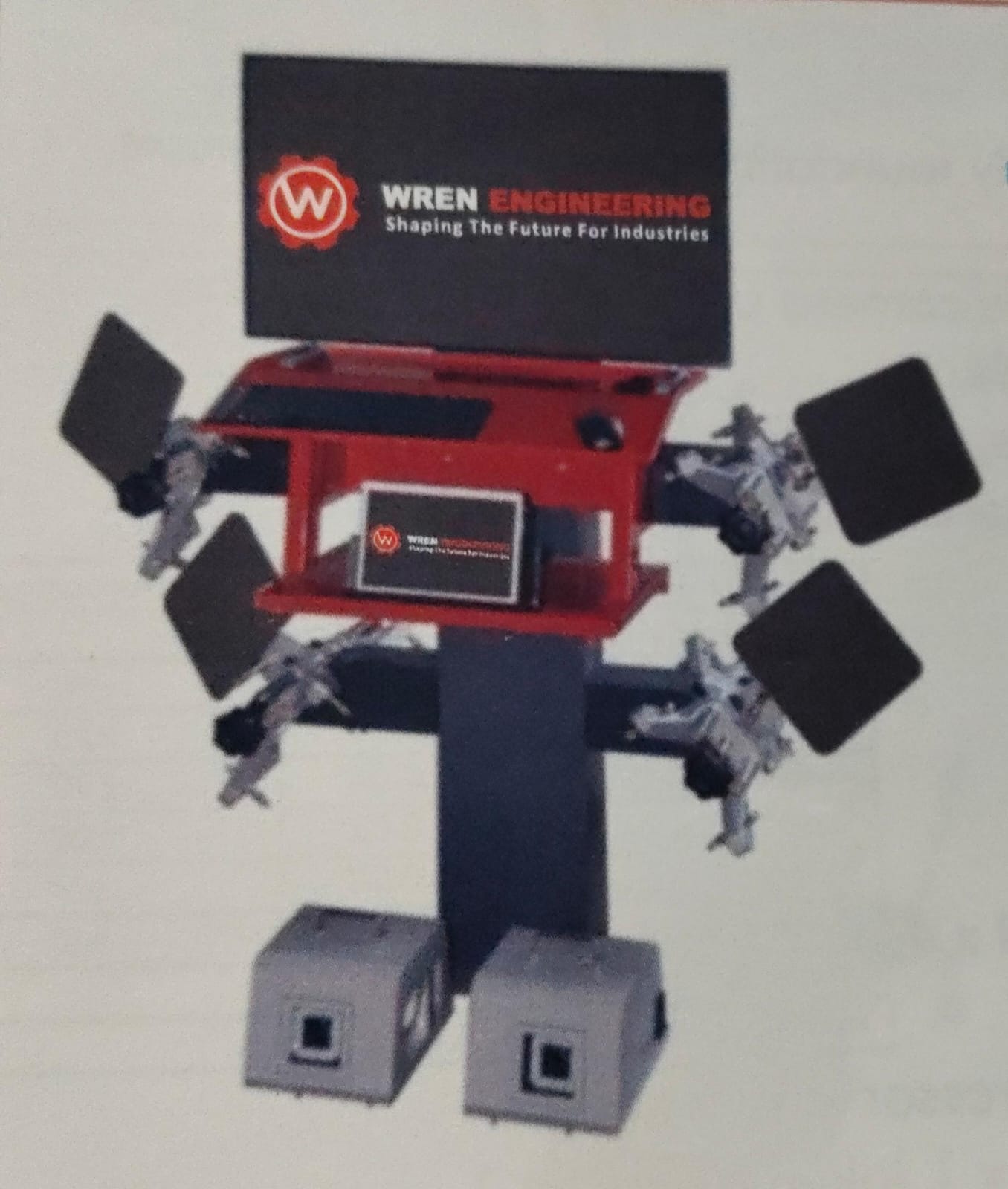 ZOIL PORTABLE 3D WHEEL ALIGNMENT ZPWA-8000