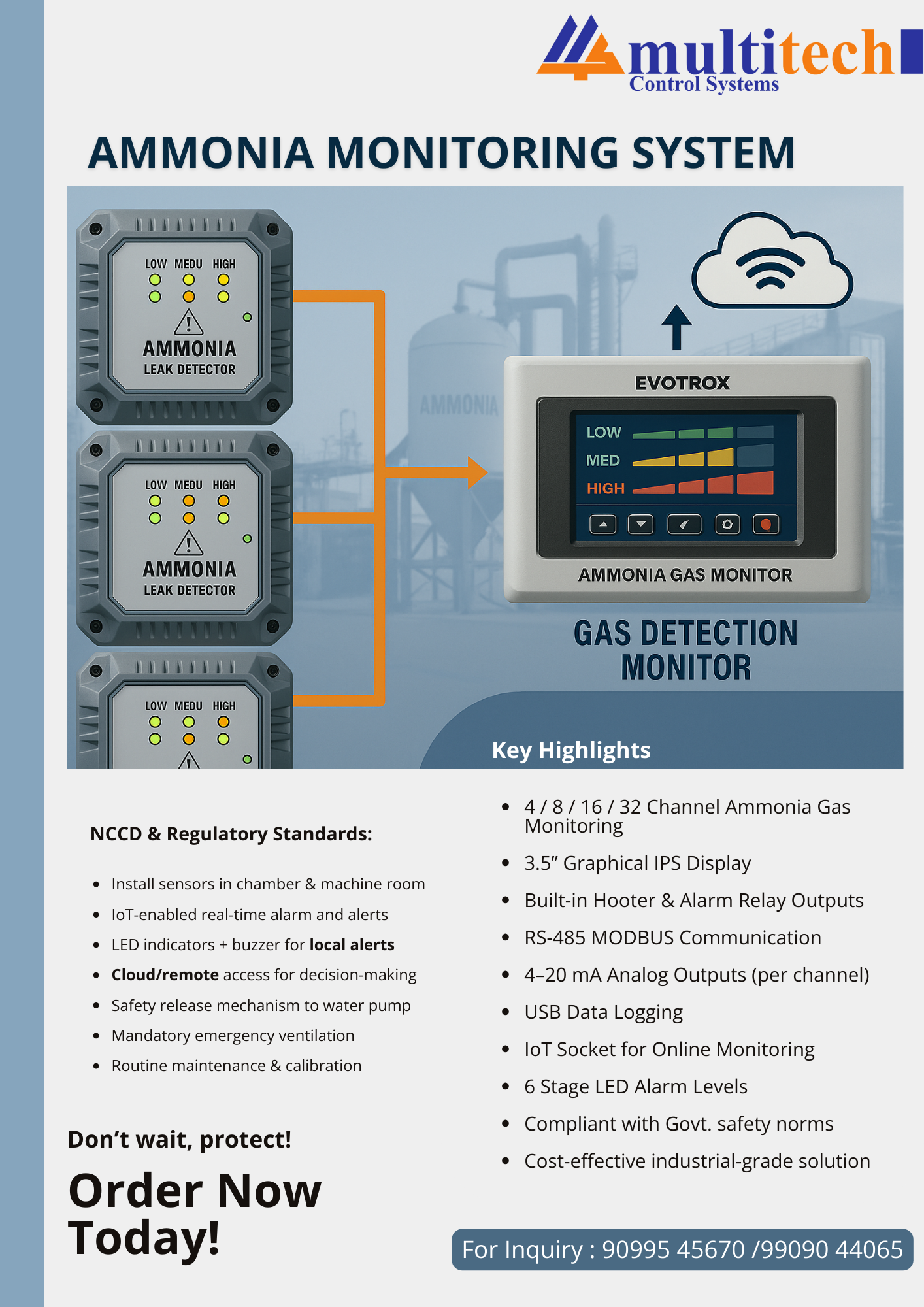 Ammonia Monitoring System