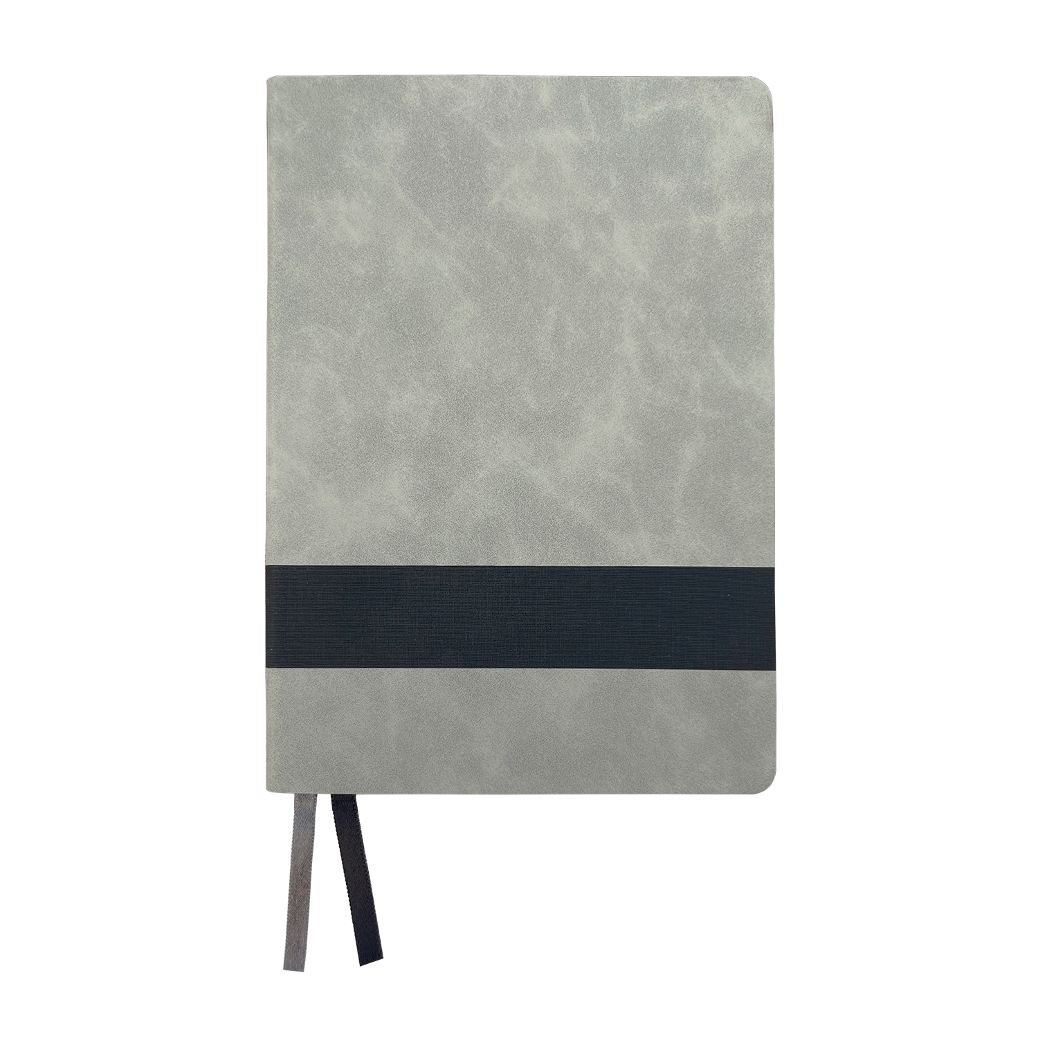 Dual Color A5 Dateless Flexible Notebook - Material: Faux Leather