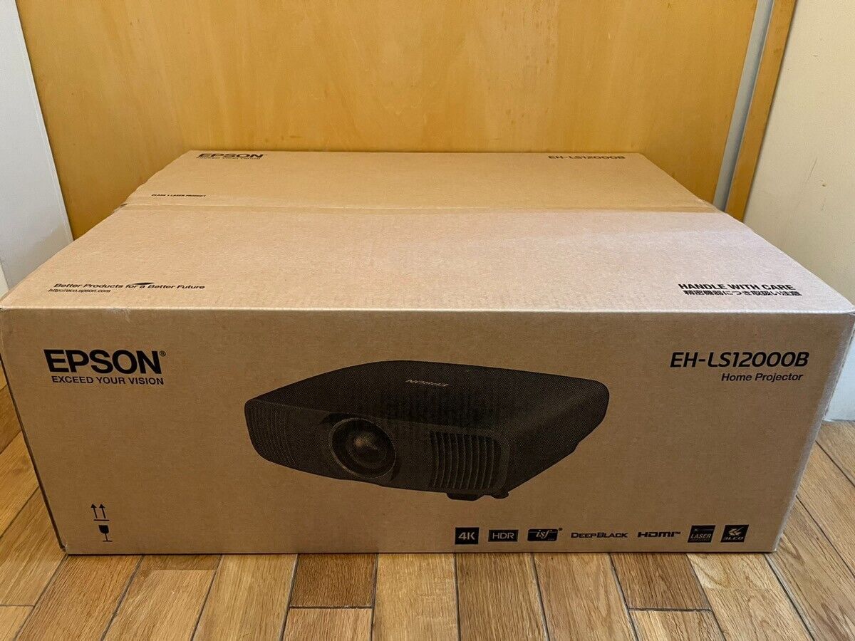 Epson Home Cinema LS11000 4K PRO-UHD Laser Projector, HDR, HDR10+, 2,500 Lumens Color & White Brightness, HDMI 2.1, Motorized Lens, Lens Shift, Focus, Zoom, 3840 x 2160, 120 Hz, Home Theater, Gaming