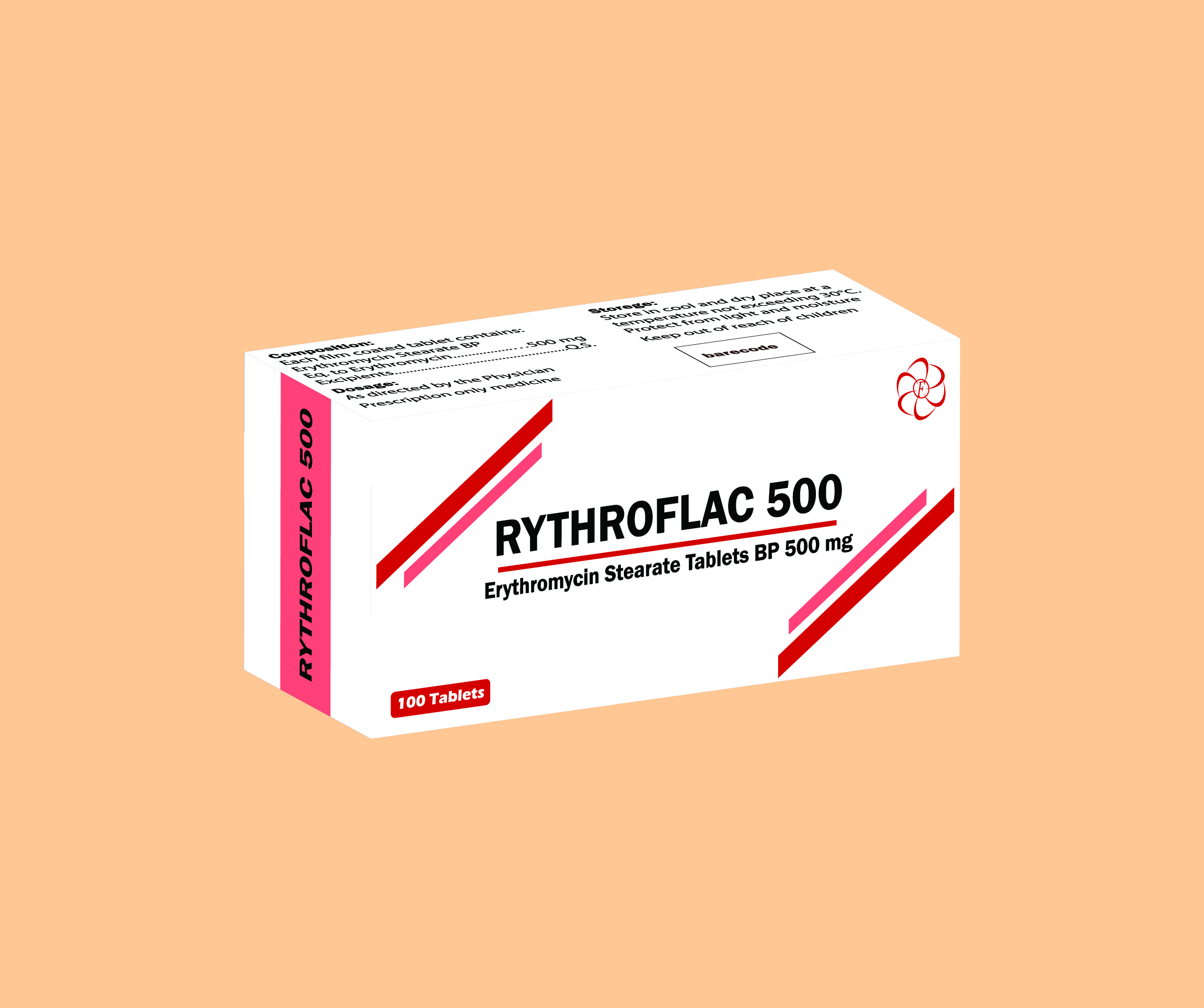 Erythromycin Stearate Tablets BP 500 mg