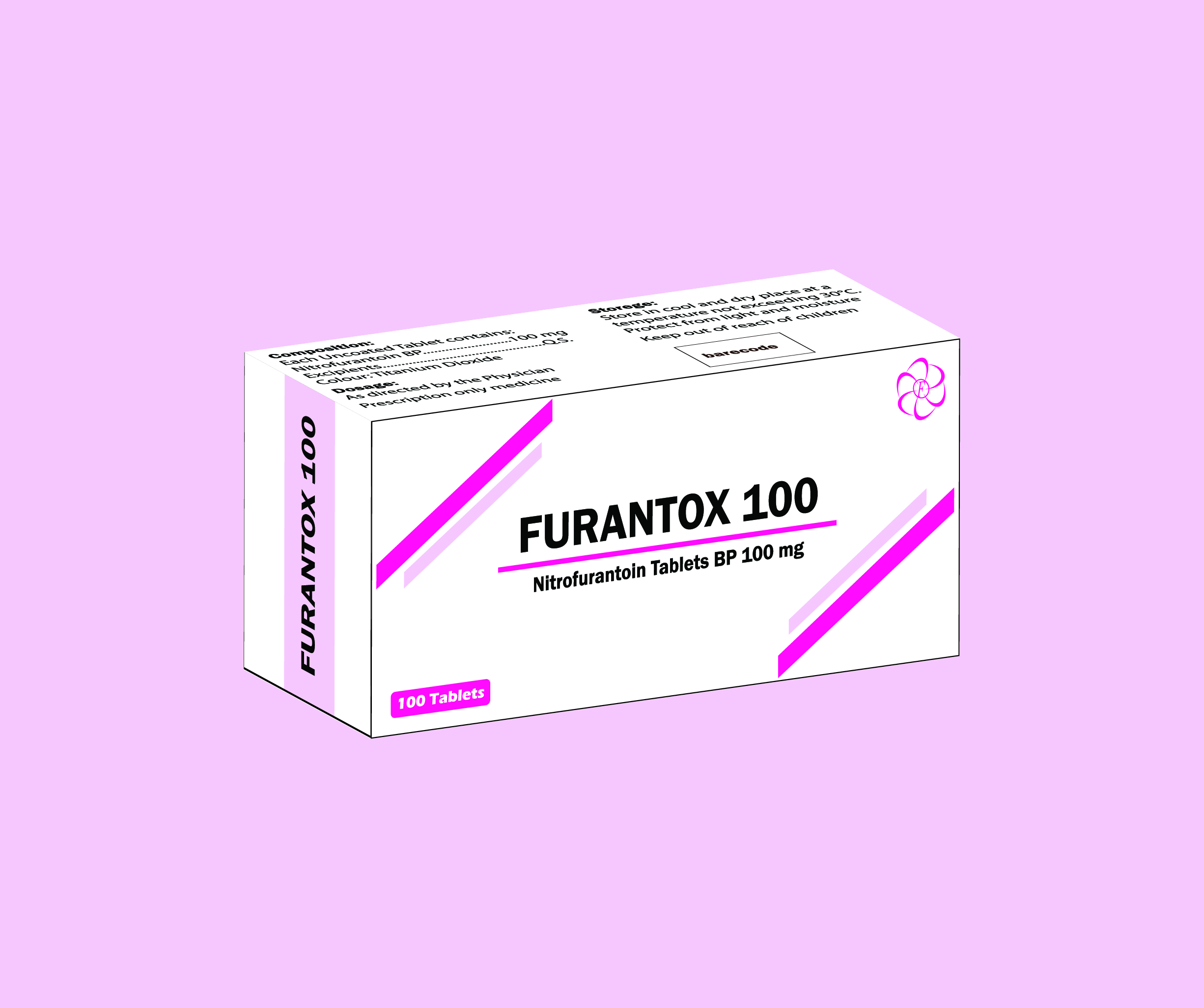 Nitrofurantoin Tablets BP 100 mg