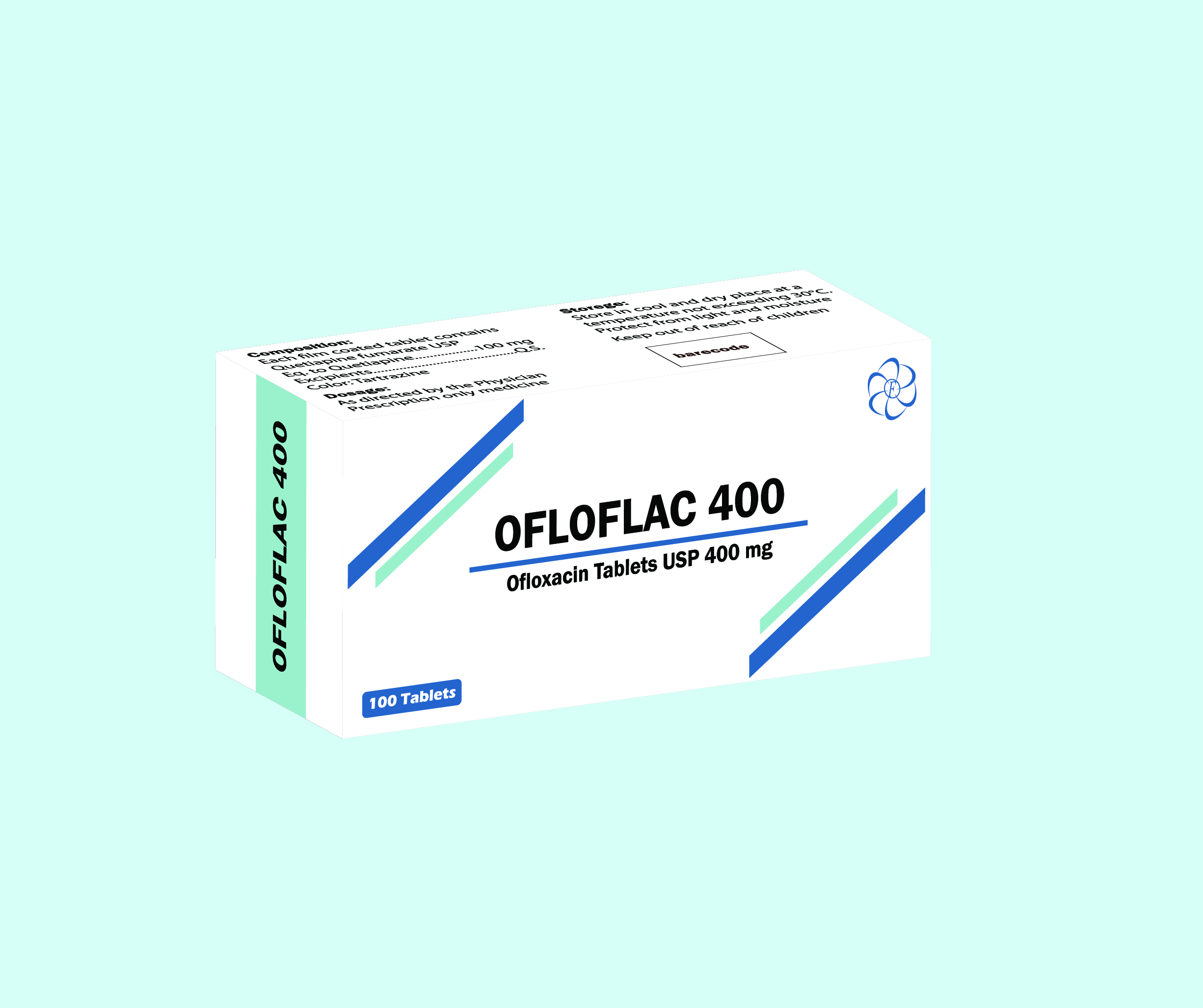 Ofloxacin Tablets USP 400mg