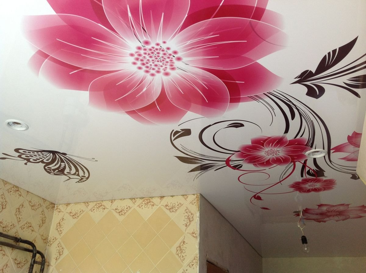 Iceil Printed Lacquer Stretch Ceiling