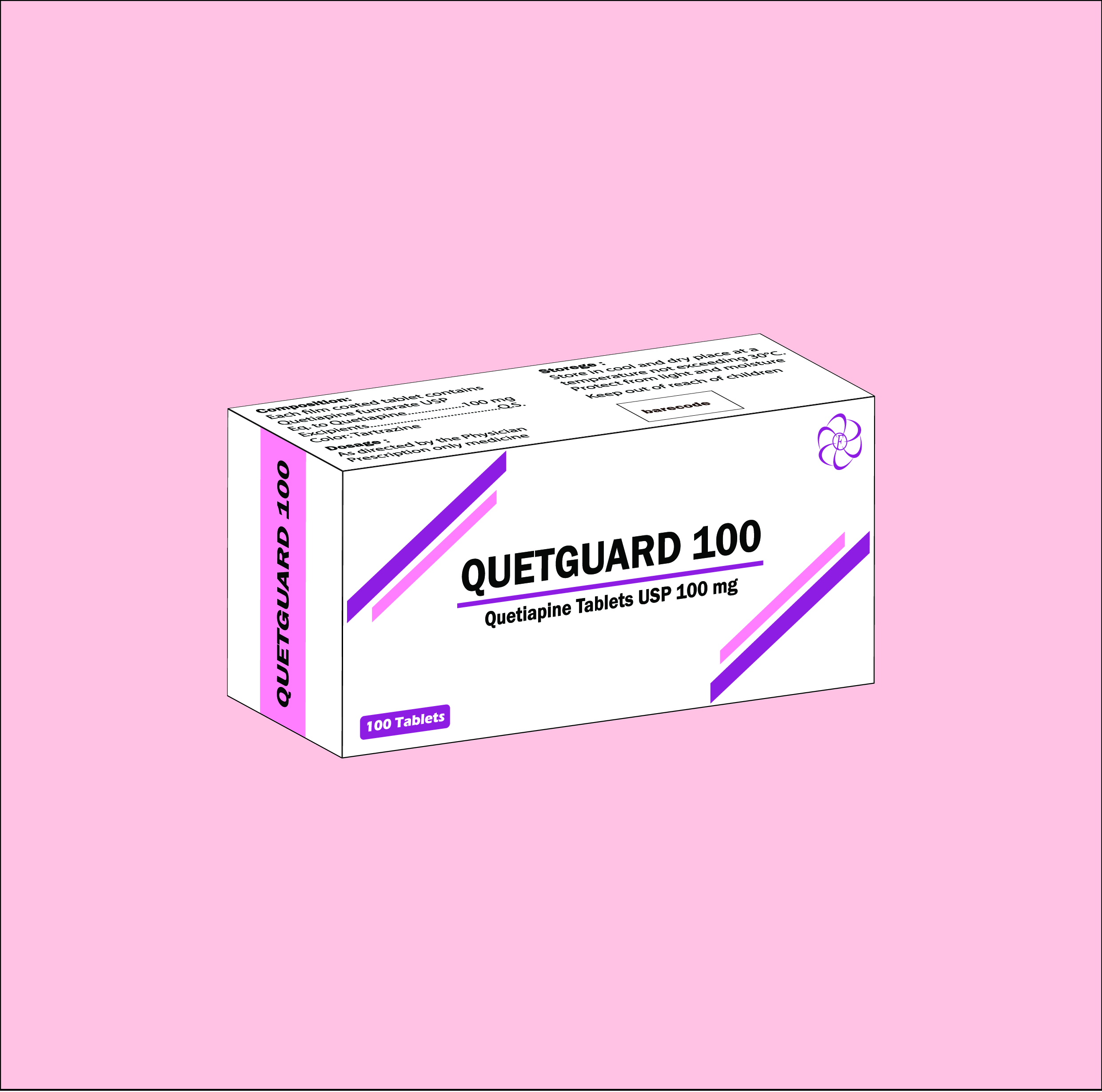 Quetiapine Tablets Usp 100 Mg
