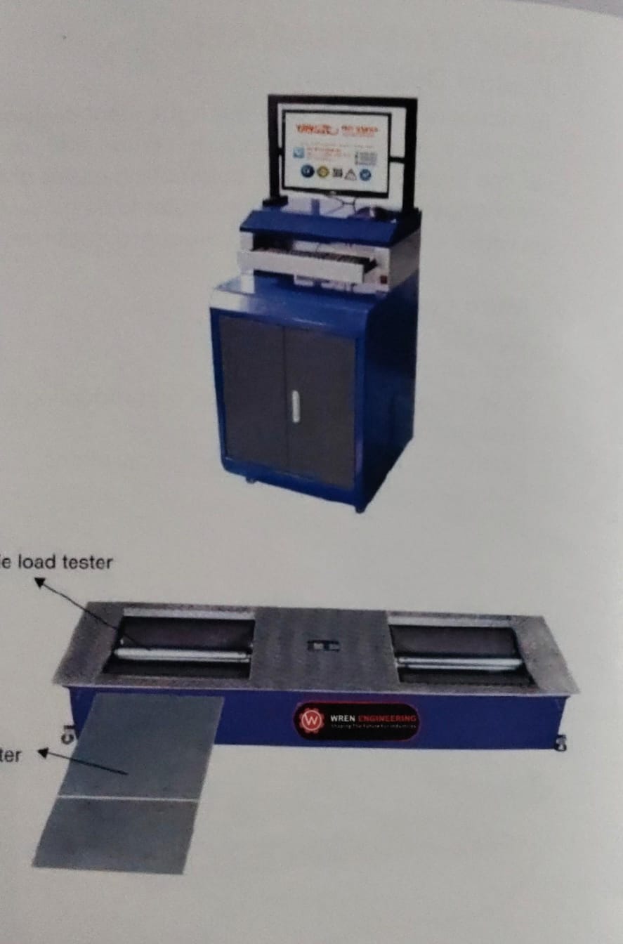 Vehicle Test Lane Machine