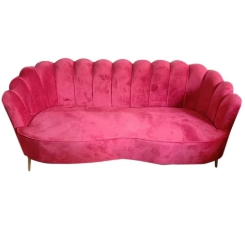Velvet Three Seater Sofa