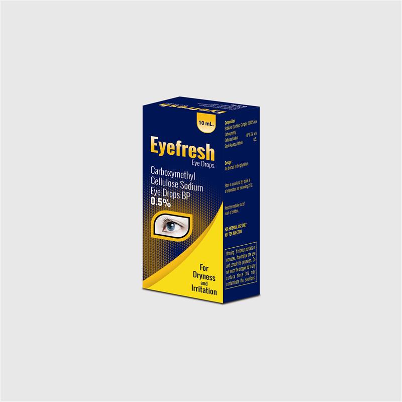 Carboxymethyl Cellulose Sodium Eye Drops Bp 0.5% W/V