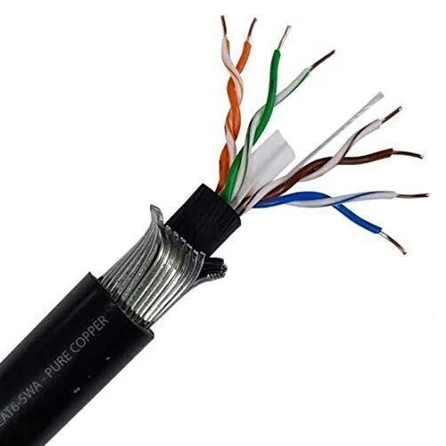D-Link CAT 6 Armored 23AWG Outdoor 305M Black Cable