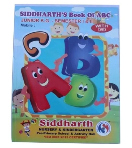 Junior Kg Alphabet Book