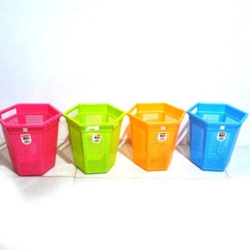 Plastic Baskets - Color: Multi