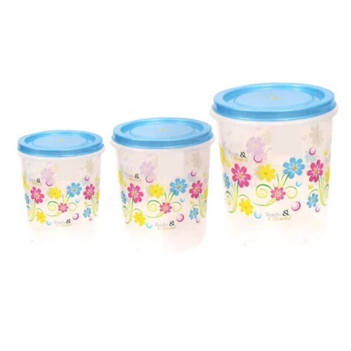 Plastic Printed Containers - Color: As Per Client