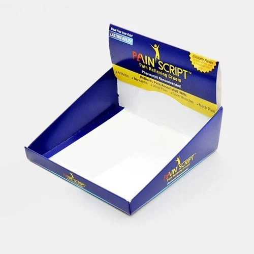Printed Display Box - Color: Blue