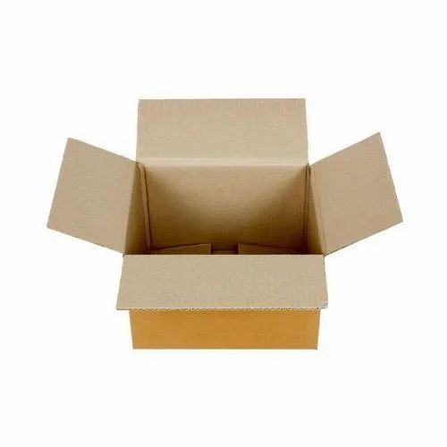 Square Corrugated Cardboard Box